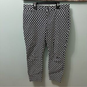 GAP Slim City refined dot pants size 10R